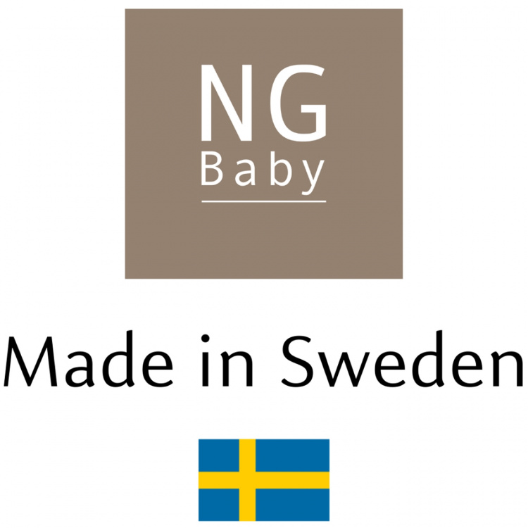 NG Baby Teppe barnevogn/vugge Medium Fluffy 65x75 cm