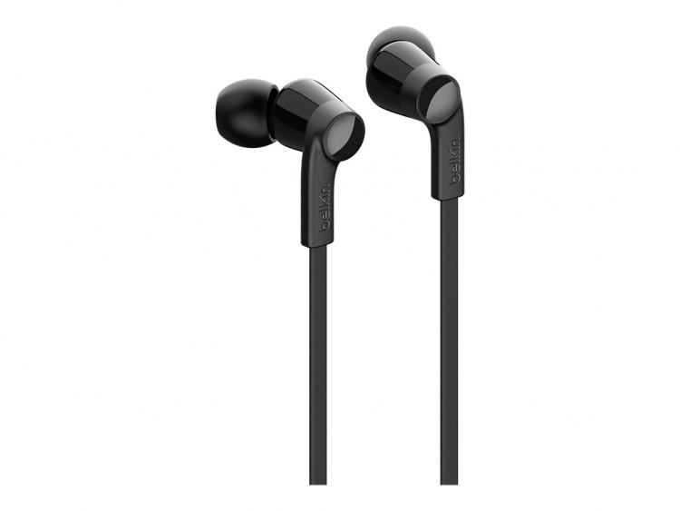 Belkin Usb-C In-Ear-hodetelefoner i svart Belkin Usb-C In-Ear-hodetelefoner i svart