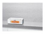 Sangean RCR5 - Klokkeradio, Sølv Sangean RCR5 - Klokkeradio, Sølv