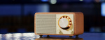 Sangean WR7 - Miniradio, valnøtt Sangean WR7 - Miniradio, valnøtt