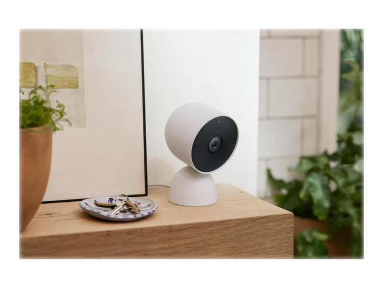 Google Nest Cam 2PK (utendørs eller innendørs, batteri)