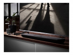 Yamaha YAS109BL - Lydplanke med to innebygde subwoofere, svart