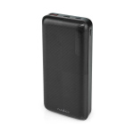 Nedis Power Bank | 20000 mAh | 1.5 / 2.0 / 3.0 A | Antall utganger: 2 | Utgangstilkobling: 1x USB-A / 1x USB-C™ | Inngangstilkobling: 1x Micro USB / 1x USB-C™ | PD2.0 18W | Lithium-Polymer Nedis Power Bank | 20000 mAh | 1.5 / 2.0 / 3.0 A | Antall utganger: 2 | Utgangstilkobling: 1x USB-A / 1x USB-C™ | Inngangstilkobling: 1x Micro USB / 1x USB-C™ | PD2.0 18W | Lithium-Polymer