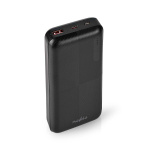 Nedis Power Bank | 20000 mAh | 1.5 / 2.0 / 3.0 A | Antall utganger: 2 | Utgangstilkobling: 1x USB-A / 1x USB-C™ | Inngangstilkobling: 1x Micro USB / 1x USB-C™ | PD2.0 18W | Lithium-Polymer Nedis Power Bank | 20000 mAh | 1.5 / 2.0 / 3.0 A | Antall utganger: 2 | Utgangstilkobling: 1x USB-A / 1x USB-C™ | Inngangstilkobling: 1x Micro USB / 1x USB-C™ | PD2.0 18W | Lithium-Polymer