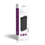 Nedis Power Bank | 20000 mAh | 1.5 / 2.0 / 3.0 A | Antall utganger: 2 | Utgangstilkobling: 1x USB-A / 1x USB-C™ | Inngangstilkobling: 1x Micro USB / 1x USB-C™ | PD2.0 18W | Lithium-Polymer Nedis Power Bank | 20000 mAh | 1.5 / 2.0 / 3.0 A | Antall utganger: 2 | Utgangstilkobling: 1x USB-A / 1x USB-C™ | Inngangstilkobling: 1x Micro USB / 1x USB-C™ | PD2.0 18W | Lithium-Polymer