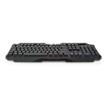 Nedis Wired Gaming Keyboard | USB Type-A | Membrantaster | LED | QWERTY | ND Layout | USB-Strøm | Strømkabel lengde: 1.30 m | Multimedia Nedis Wired Gaming Keyboard | USB Type-A | Membrantaster | LED | QWERTY | ND Layout | USB-Strøm | Strømkabel lengde: 1.30 m | Multimedia