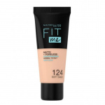 Maybelline Fit Me Matte + Poreless Foundation - 124 Soft Sand Maybelline Fit Me Matte + Poreless Foundation - 124 Soft Sand