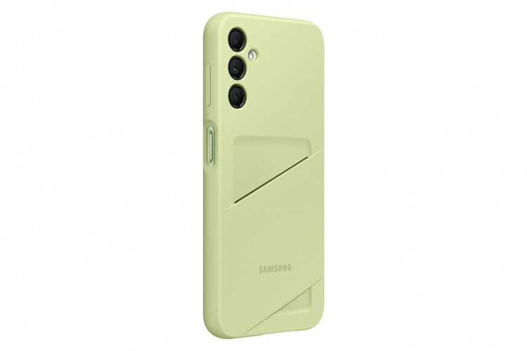 Samsung Etui med kortspor Lime Galaxy A14