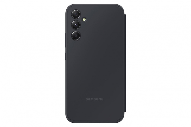 Samsung Smart View Wallet-etui Svart Galaxy A34