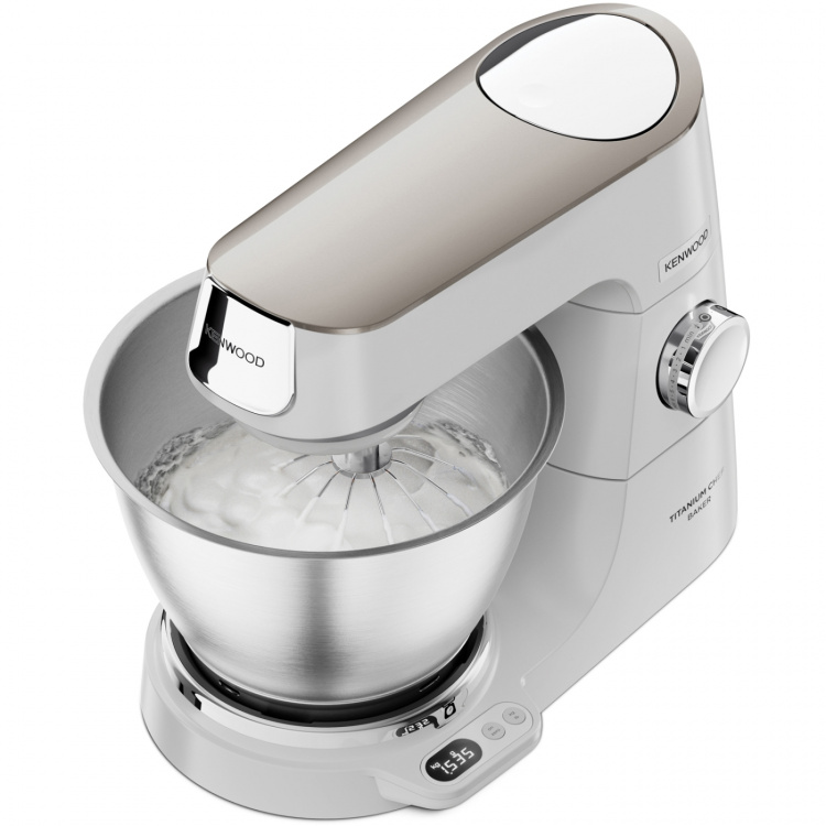 Kenwood Kjøkkenmaskin i titan KVC65.001WH Chef Baker Kenwood Kjøkkenmaskin i titan KVC65.001WH Chef Baker