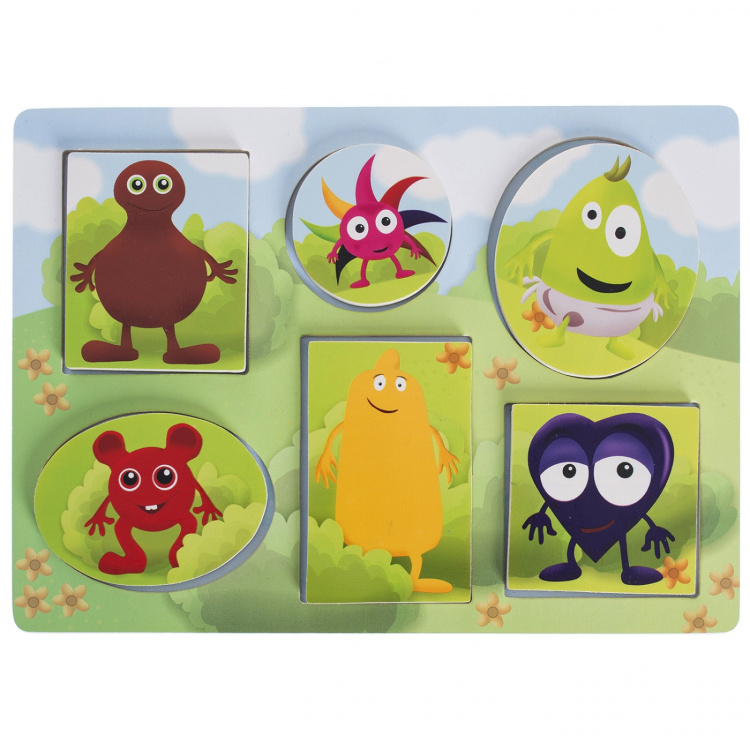 Babblarna Tittut puslespill 6 figurer