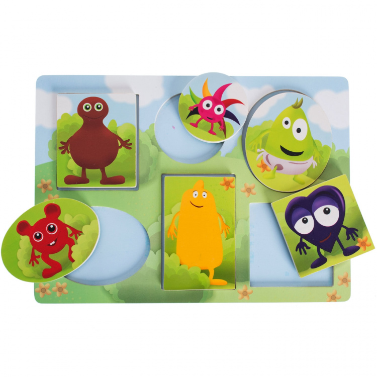 Babblarna Tittut puslespill 6 figurer