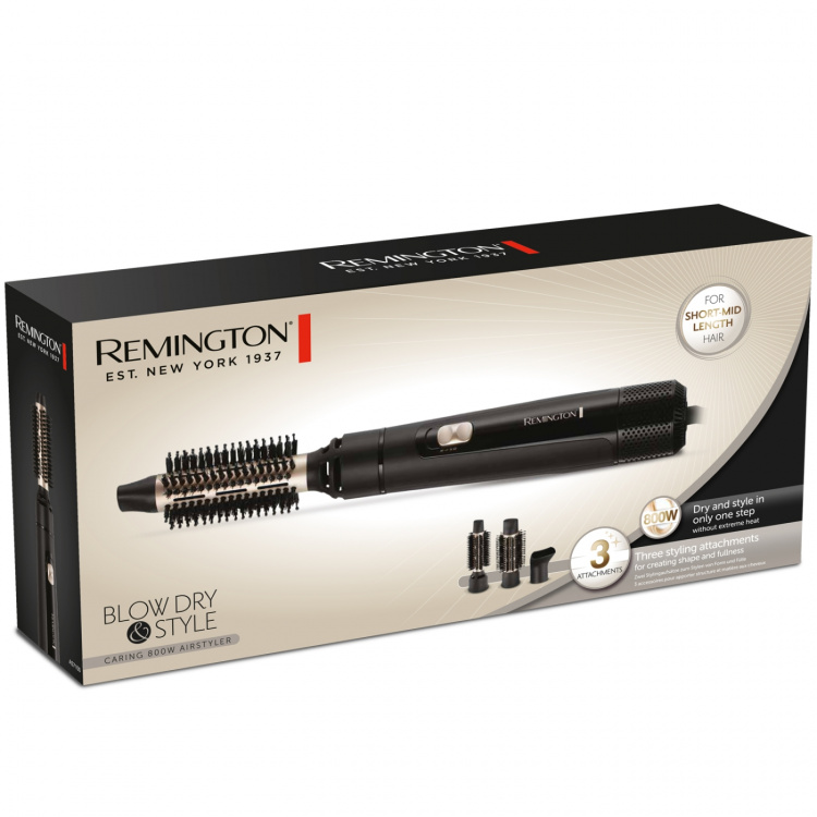 Remington Varmluftsbørste AS7300 Blow Dry & Style 800W Remington Varmluftsbørste AS7300 Blow Dry & Style 800W