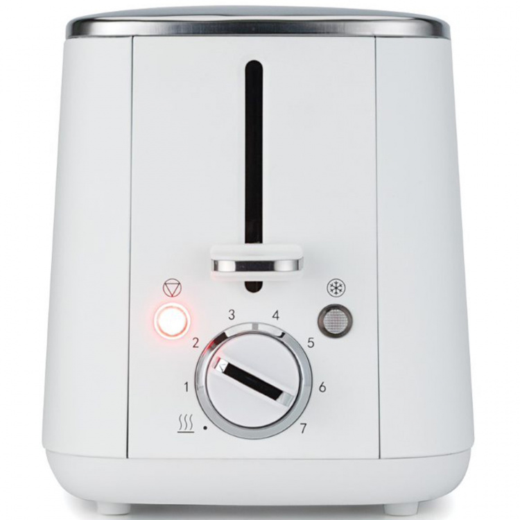 Wilfa Brødrister hvit i rustfritt stål med 2 plater TO2W-1000