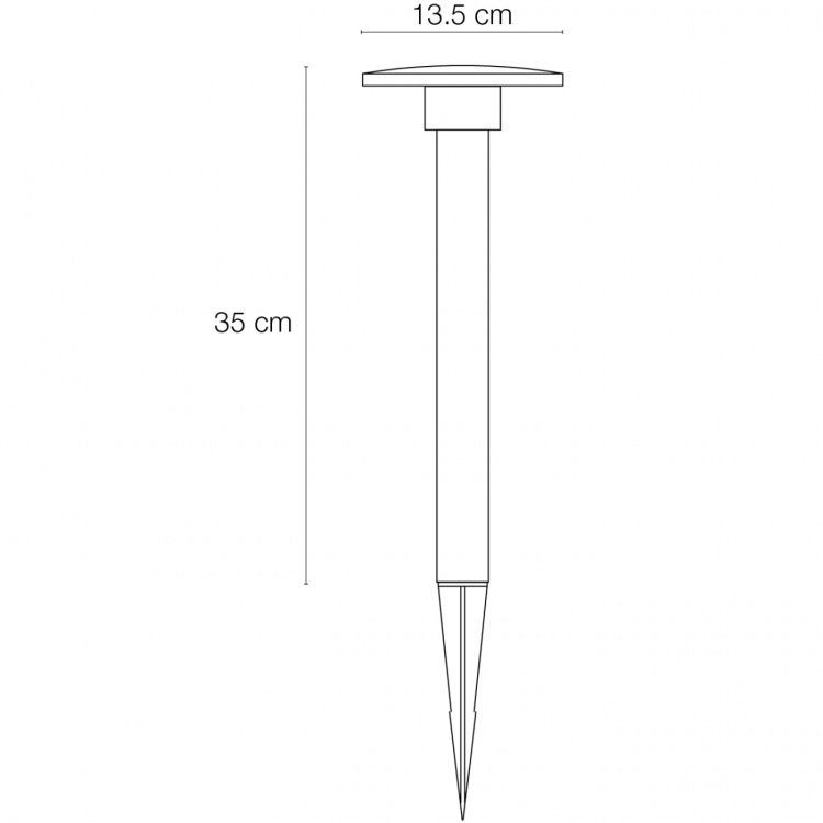LightsOn Orbit-pullerten 35 cm