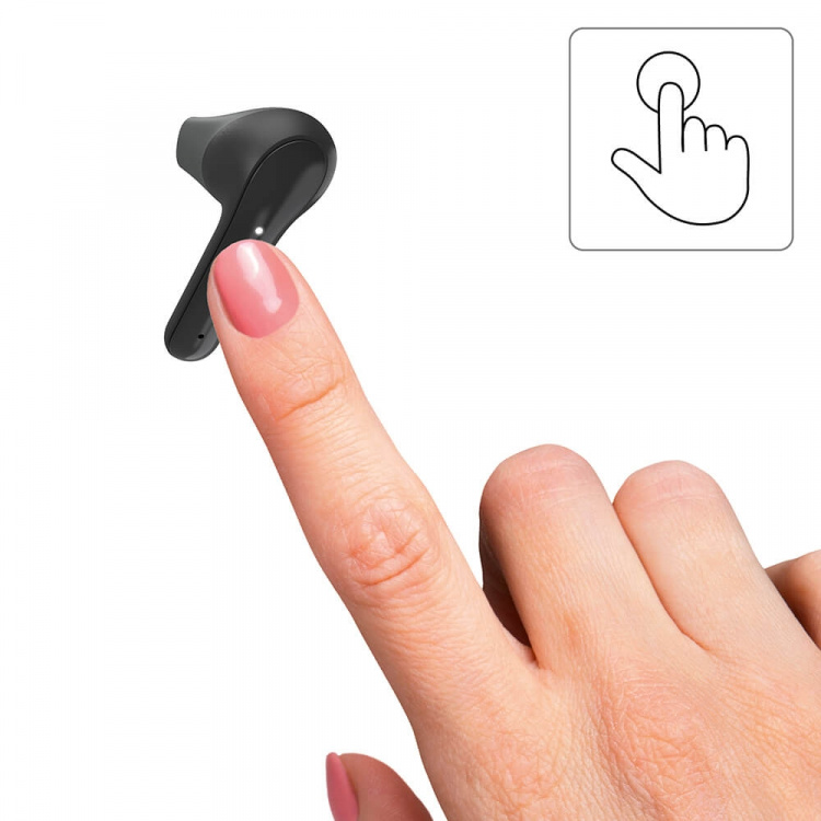 Hama Hodetelefon Freedom TWS In-Ear True Wireless Svart