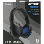Hama Hodetelefon Over-Ear Spirit Focused ANC Svart