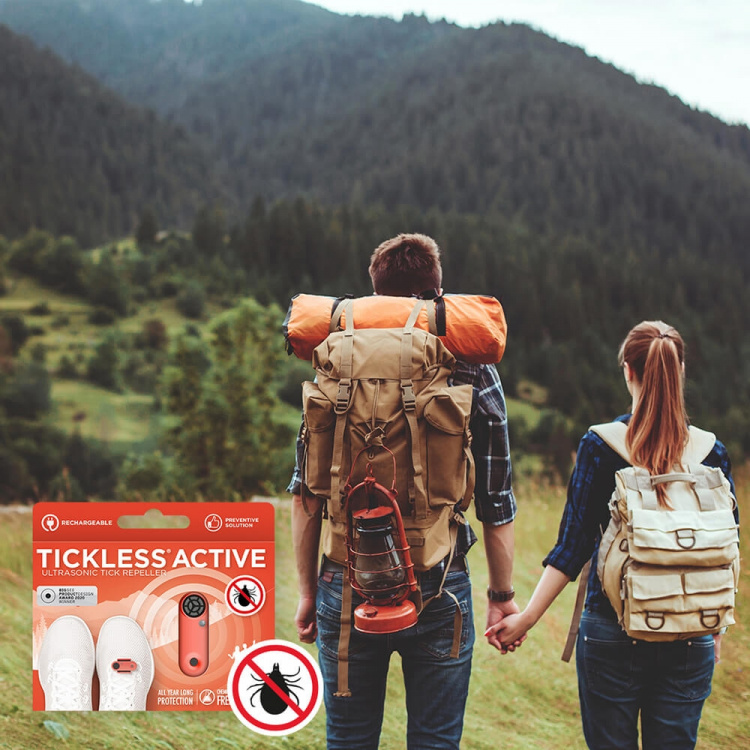 TICKLESS Flåttbeskyttelse Aktiv Korall