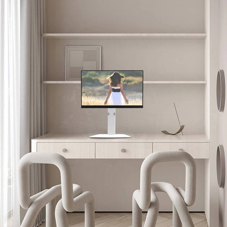 Desire2 Monitorarm Skrivebordsfeste Hvit Desire2 Monitorarm Skrivebordsfeste Hvit