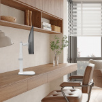 Desire2 Monitorarm Skrivebordsfeste Hvit Desire2 Monitorarm Skrivebordsfeste Hvit