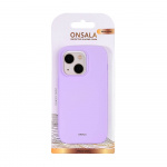 Onsala Backcover Silicone iPhone 13 Pro Purple Onsala Backcover Silicone iPhone 13 Pro Purple