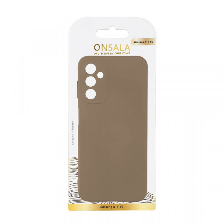 Onsala Mobildeksel Silikon Summer Sand - Samsung Galaxy A14 5G / A14 4G Onsala Mobildeksel Silikon Summer Sand - Samsung Galaxy A14 5G / A14 4G