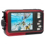 Agfa Digitalt kamera WP8000 CMOS WP 24MP Rød Full HD