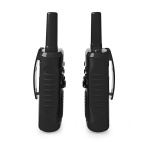 Nedis Walkie-Talkie Set | 2 håndsett | Opp til 6 km | Frekvens kanal: 8 | PTT / VOX | Opp til 3 timer | Hodetelefonutgang | 2 Hodesett | Sort Nedis Walkie-Talkie Set | 2 håndsett | Opp til 6 km | Frekvens kanal: 8 | PTT / VOX | Opp til 3 timer | Hodetelefonutgang | 2 Hodesett | Sort