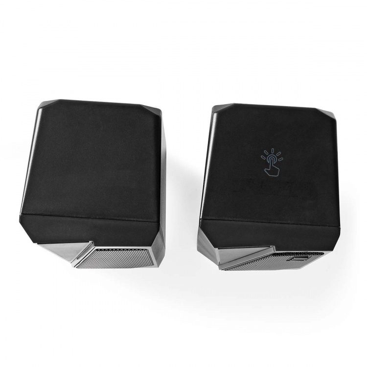Nedis Gaming Speaker | Høyttalerkanaler: 2.0 | USB-Strøm | 3.5 mm Han | 18 W | LED | Volumkontroll Nedis Gaming Speaker | Høyttalerkanaler: 2.0 | USB-Strøm | 3.5 mm Han | 18 W | LED | Volumkontroll