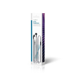 Nedis Wired øretelefoner | 3.5 mm | Kabellengde: 1.20 m | Innebygd mikrofon | Volumkontroll | Sort