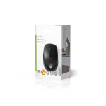 Nedis Mus | Wireless | 800 / 1200 / 1600 dpi | Justerbar DPI | Antall knapper: 6 | Right-Handed