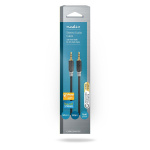 Nedis Stereo lydkabel | 3.5 mm Han | 3.5 mm Han | Gull belagt | 0.50 m | Rund | Antrasitt | Boks Nedis Stereo lydkabel | 3.5 mm Han | 3.5 mm Han | Gull belagt | 0.50 m | Rund | Antrasitt | Boks