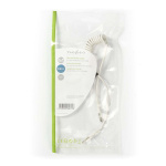 Nedis Stereo lydkabel | 3.5 mm Han | 3.5 mm Han | Nikkel belagt | 1.00 m | Rund | Hvit