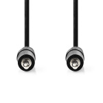 Nedis Stereo lydkabel | 3.5 mm Han | 3.5 mm Han | Nikkel belagt | 0.50 m | Rund | Sort | Boks