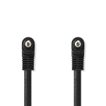 Nedis Audio Video Cable | 3.5 mm Han | 3.5 mm Han | Nikkel belagt | 2.00 m | Rund | PVC | Sort