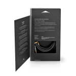 Nedis Stereo lydkabel | 3.5 mm Han | 3.5 mm Han | Gull belagt | 2.00 m | Rund | Grå / Gun Metal Grå | Deksel Vindusboks Nedis Stereo lydkabel | 3.5 mm Han | 3.5 mm Han | Gull belagt | 2.00 m | Rund | Grå / Gun Metal Grå | Deksel Vindusboks