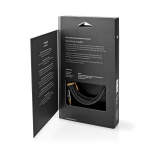 Nedis Stereo lydkabel | 3.5 mm Han | 3.5 mm Han | Gull belagt | 2.00 m | Rund | Grå / Gun Metal Grå | Deksel Vindusboks Nedis Stereo lydkabel | 3.5 mm Han | 3.5 mm Han | Gull belagt | 2.00 m | Rund | Grå / Gun Metal Grå | Deksel Vindusboks