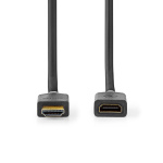 Nedis High Speed ​​HDMI ™ kabel med Ethernet | HDMI ™ -kontakt | HDMI™ Output | 4K@60Hz | ARC | 18 Gbps | 2.00 m | Rund | PVC | Antrasitt | Boks