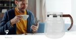 Nedis Glass Kaffe Jug | Kompatibel med: Moccamaster K / KB/ 1 0PL / Excellent 10S | 1.2 l | Brun