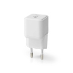 Nedis vegg lader | 30 W | PD3.0 30W | Hurtigladefunksjon | 1.5 / 2.0 / 2.5 / 3.0 A | Antall utganger: 1 | USB-C™ | Automatisk Spenning Utvalg | Hvit