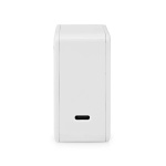Nedis vegg lader | 100 W | GaN | Hurtigladefunksjon | 3.0 / 5.0 A | Antall utganger: 1 | USB-C™ | Automatisk Spenning Utvalg | Hvit Nedis vegg lader | 100 W | GaN | Hurtigladefunksjon | 3.0 / 5.0 A | Antall utganger: 1 | USB-C™ | Automatisk Spenning Utvalg | Hvit