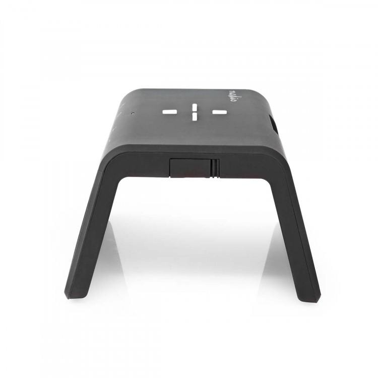 Nedis Alarm clock wireless charger | Qi sertifisert | 5 / 7.5 / 10 / 15 W | USB-A Male | Nattlys | 2 Alarmtider | slumrefunksjon