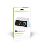 Nedis Alarm clock wireless charger | Qi sertifisert | 5 / 7.5 / 10 / 15 W | USB-A Male | Nattlys | 2 Alarmtider | slumrefunksjon Nedis Alarm clock wireless charger | Qi sertifisert | 5 / 7.5 / 10 / 15 W | USB-A Male | Nattlys | 2 Alarmtider | slumrefunksjon