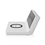 Nedis Alarm clock wireless charger | Qi sertifisert | 5 / 7.5 / 10 / 15 W | USB-A Male | 2 Alarmtider | slumrefunksjon Nedis Alarm clock wireless charger | Qi sertifisert | 5 / 7.5 / 10 / 15 W | USB-A Male | 2 Alarmtider | slumrefunksjon