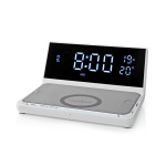 Nedis Alarm clock wireless charger | Qi sertifisert | 5 / 7.5 / 10 / 15 W | USB-A Male | 2 Alarmtider | slumrefunksjon Nedis Alarm clock wireless charger | Qi sertifisert | 5 / 7.5 / 10 / 15 W | USB-A Male | 2 Alarmtider | slumrefunksjon