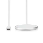 Nedis Trådløs lader | 5 / 7.5 / 10 / 15 W | 1.0 / 1.1 / 1.67 / 2 A | Inkludert kabel | USB Type-C™ | 1.00 m Nedis Trådløs lader | 5 / 7.5 / 10 / 15 W | 1.0 / 1.1 / 1.67 / 2 A | Inkludert kabel | USB Type-C™ | 1.00 m