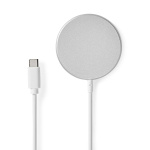Nedis Trådløs lader | 5 / 7.5 / 10 / 15 W | 1.0 / 1.1 / 1.67 / 2 A | Inkludert kabel | USB Type-C™ | 1.00 m Nedis Trådløs lader | 5 / 7.5 / 10 / 15 W | 1.0 / 1.1 / 1.67 / 2 A | Inkludert kabel | USB Type-C™ | 1.00 m