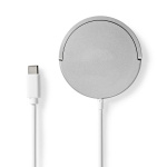 Nedis Trådløs lader | Stativ | 5 / 7.5 / 10 / 15 W | 1.0 / 1.1 / 1.67 / 2 A | Inkludert kabel | USB Type-C™ | 1.00 m Nedis Trådløs lader | Stativ | 5 / 7.5 / 10 / 15 W | 1.0 / 1.1 / 1.67 / 2 A | Inkludert kabel | USB Type-C™ | 1.00 m