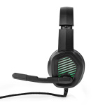Nedis Gaming Headset | Over-Ear | Surround | USB Type-A | Fold-Away Mikrofon | 2.10 m | LED Nedis Gaming Headset | Over-Ear | Surround | USB Type-A | Fold-Away Mikrofon | 2.10 m | LED