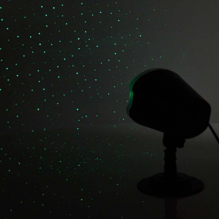 Nedis Dekorativt Lys | LED og laserprojektor | Fargerik LED og grønn laser | Innendørs eller utendørs | Fjernkontroll